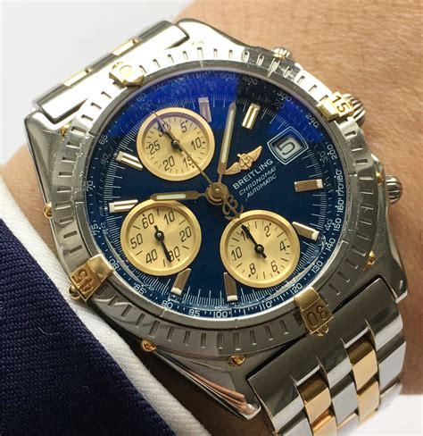 breitling chronomat steel-gold 40mm|breitling chronomat usato.